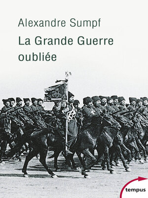 cover image of La Grande Guerre oubliée